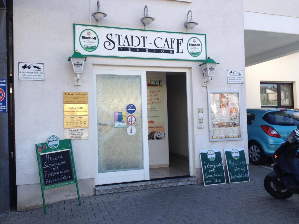 Stadtcafe Pension Grünstadt Dış mekan fotoğraf